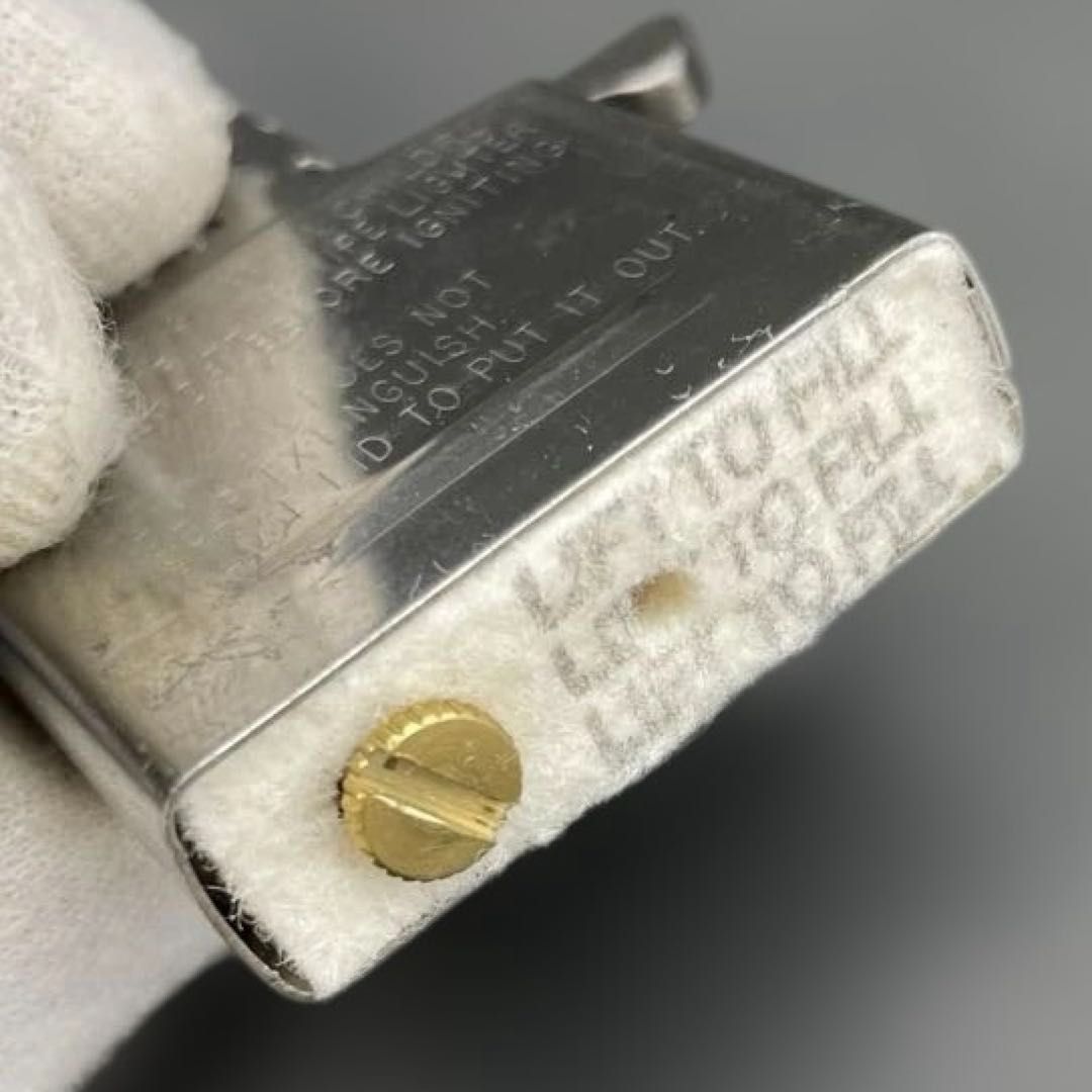 Zippo アーマー シェル&ウッド貼り 2004年7月製 螺鈿 貝殻/木板 Zippo アーマー シェル&ウッド貼り 2004年7月製 螺鈿 貝殻/木板