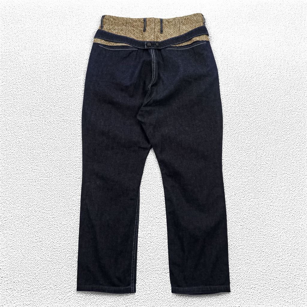 KAPITAL 日本製 ピエロパンツ デニム サルエルパンツ M インディゴ 