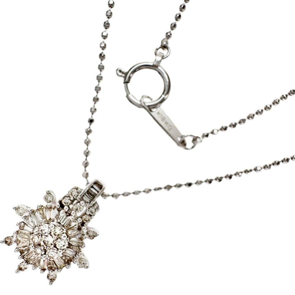 ダイヤモンド 0.29ct ネックレス K18WGホワイトゴールド 18金 ダイヤモンド 0.29ct ネックレス K18WGホワイトゴールド 18金