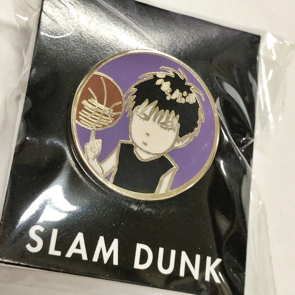 33. 【未開封】流川楓 (パープル) ピンバッジ SLAM DUNK -スラムダンク