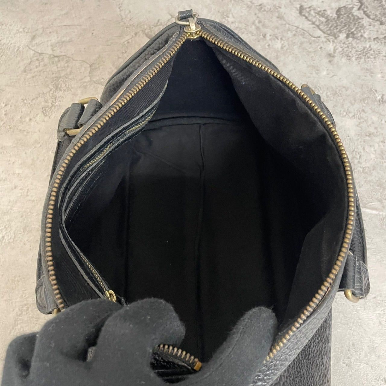 美品 POLO Ralph Lauren ラルフローレン ミニボストンバッグ