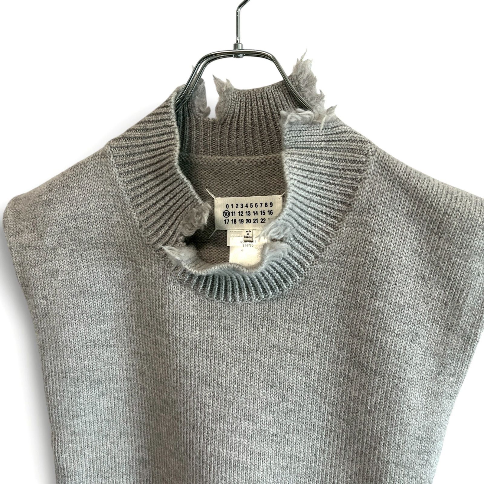 Maison Margiela メゾンマルジェラ 19SS ダメージニットベスト - メルカリ