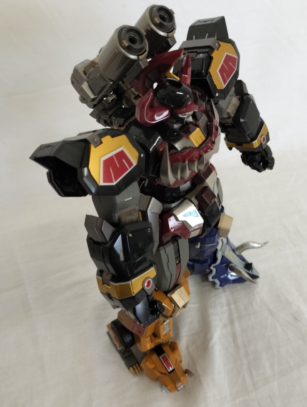 本体のみ】フレイムトイズ 合機巧 ダイノメガゾード 大獣神 現状品 