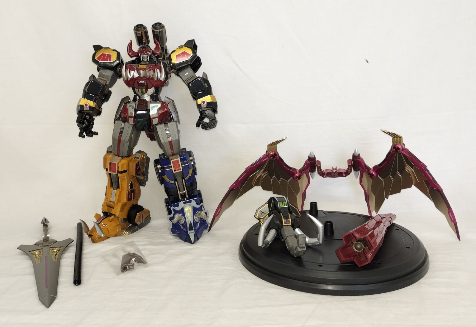 本体のみ】フレイムトイズ 合機巧 ダイノメガゾード 大獣神 現状品 