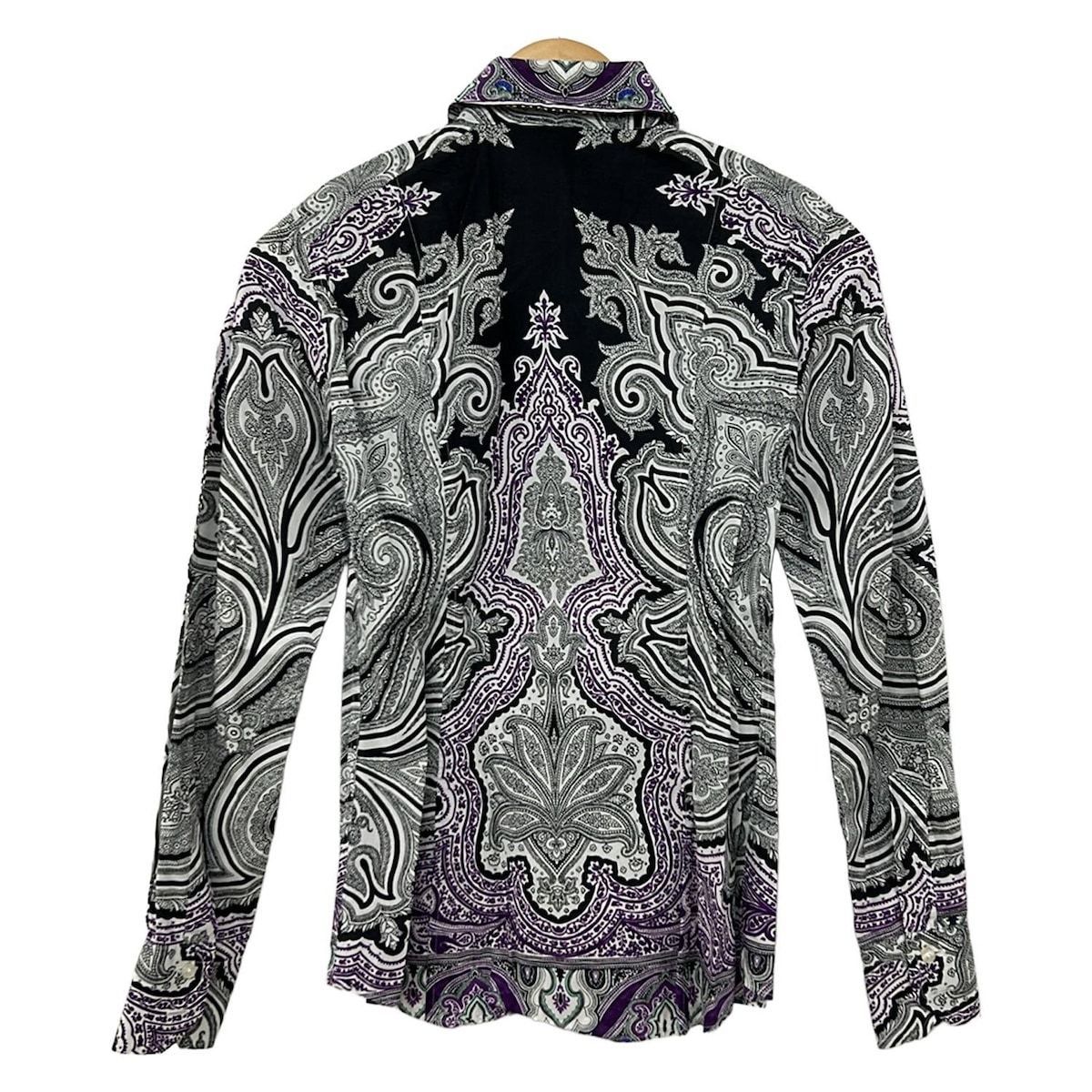 ETRO(エトロ) 長袖シャツブラウス サイズ40 M レディース - パープル