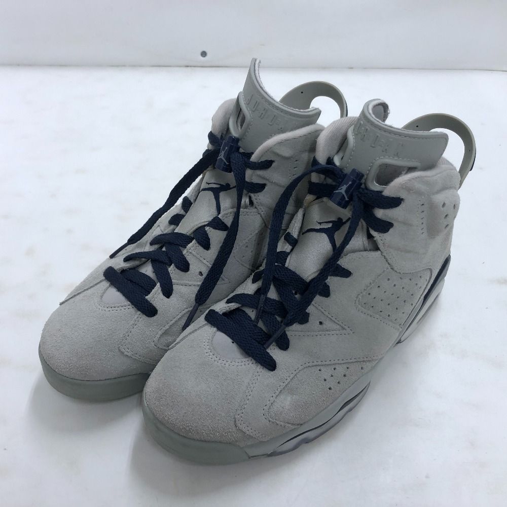 02w23740 ナイキ NIKE AIR JORDAN 6 RETRO グレー 27.0cm 中国製 