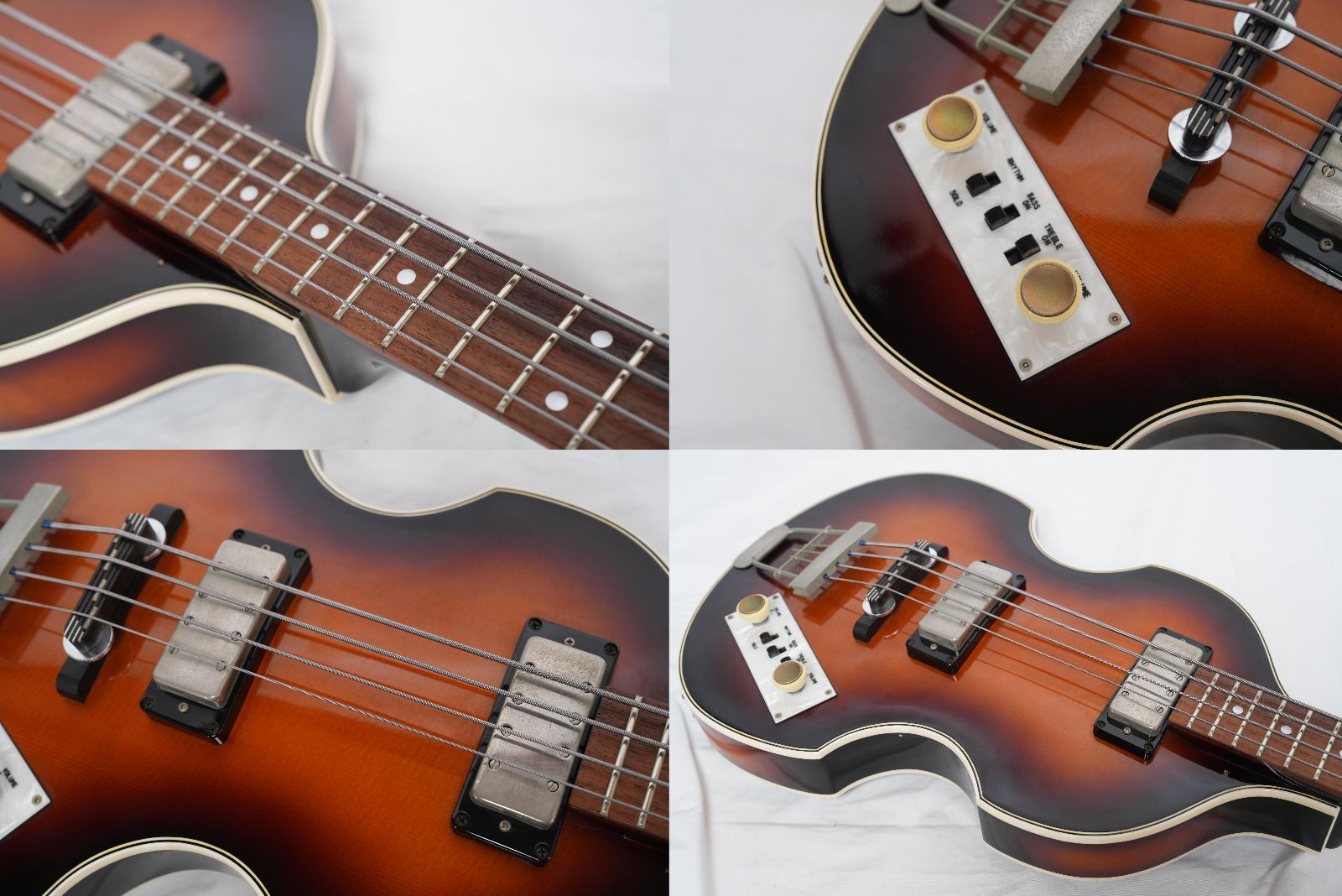 ☆Greco VB-90 Vintage Sunburst バイオリンベース 2002年製 日本製
