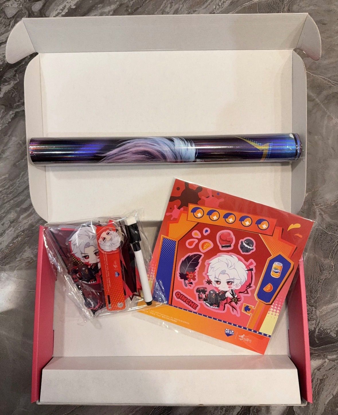 恋と深空 中国限定　ファンタ　コラボ 公式正規品 レイ　マヒル　セイヤ 4月下旬発送予定】 恋と深空 × fanta ファンタ コラボ セイヤ ホムラ