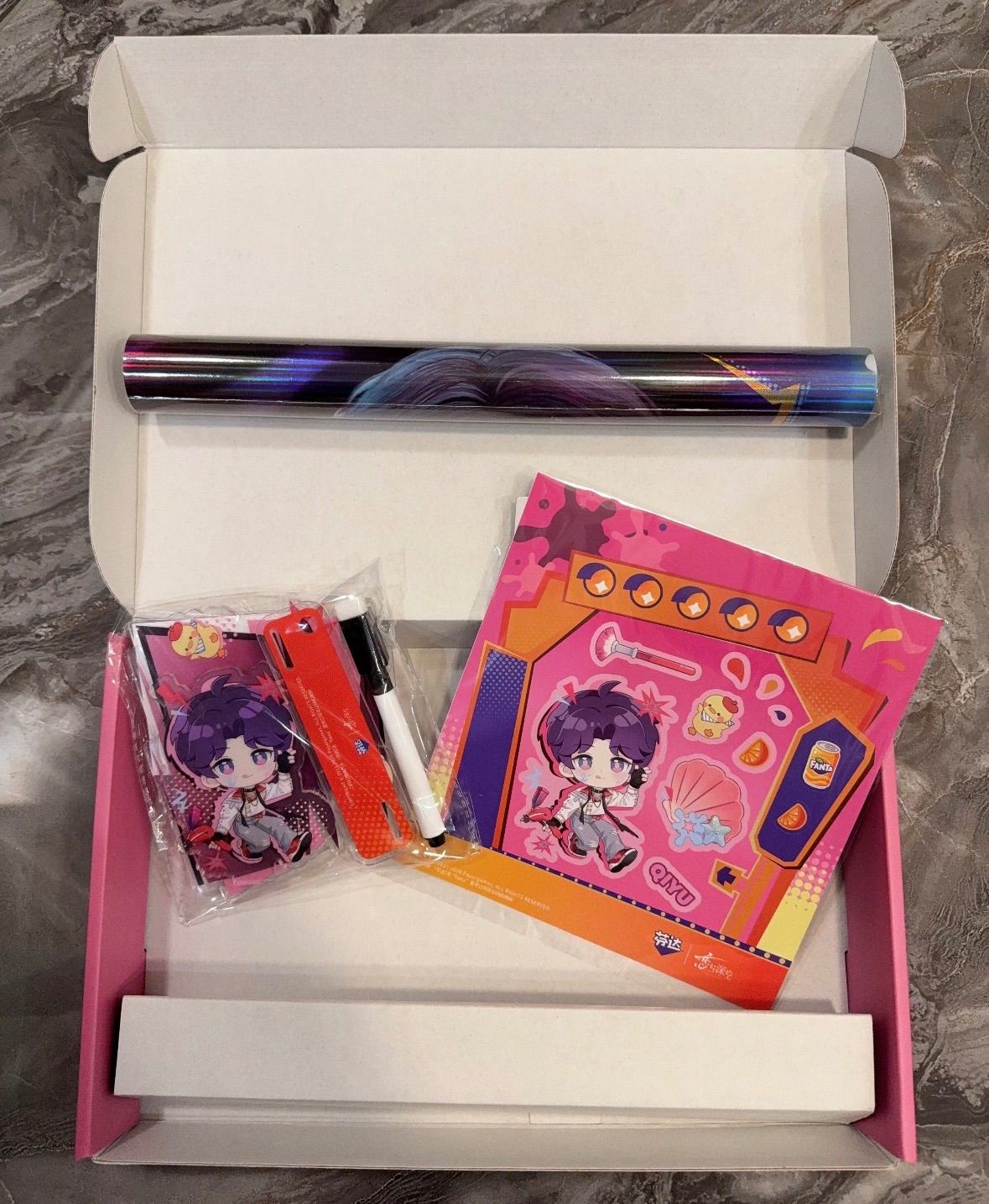 恋と深空 中国限定　ファンタ　コラボ 公式正規品 レイ　マヒル　セイヤ 4月下旬発送予定】 恋と深空 × fanta ファンタ コラボ セイヤ ホムラ