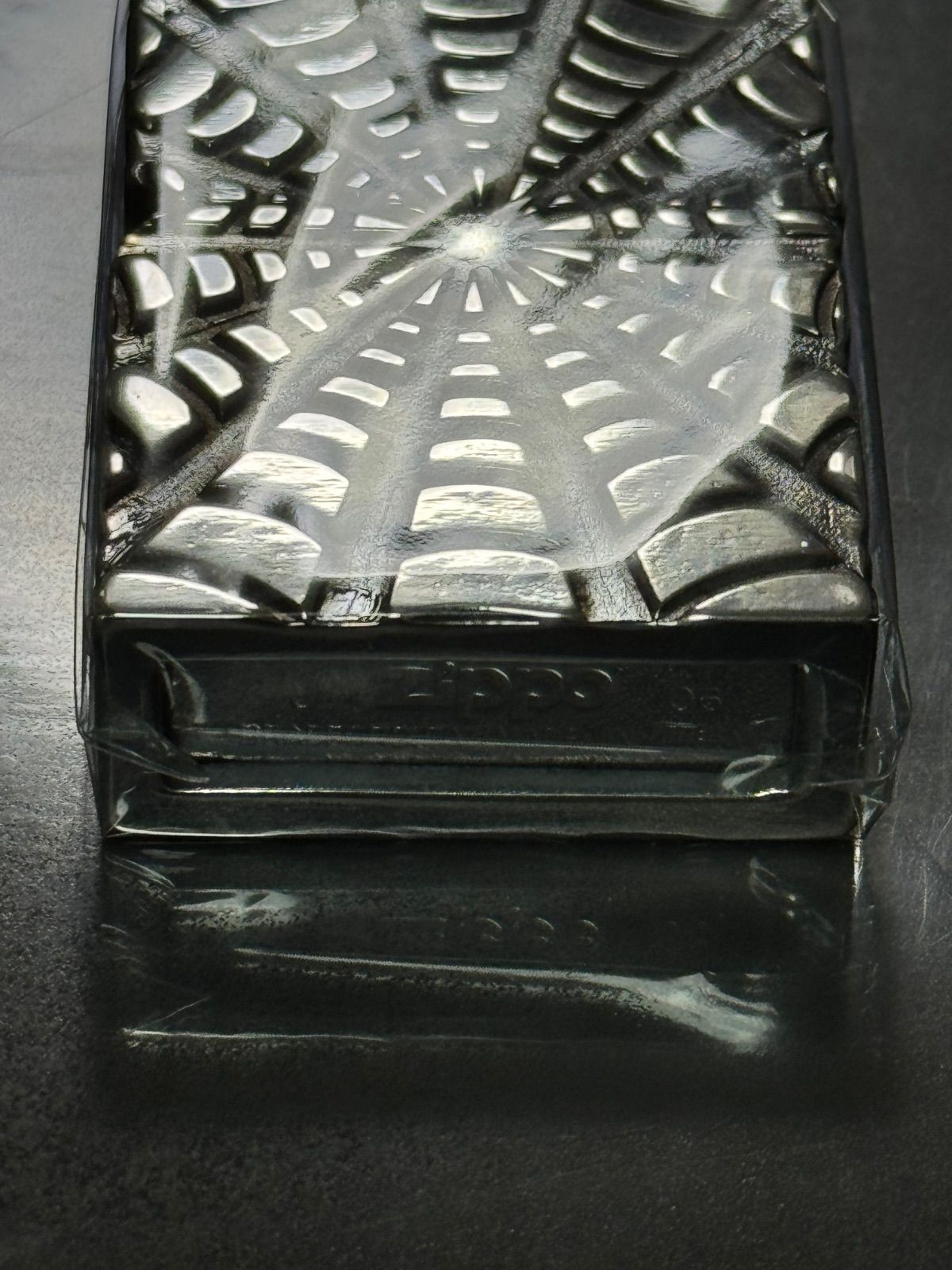zippo スパイダー フルメタルジャケット 蜘蛛の巣 5面刻印 特殊加工品 