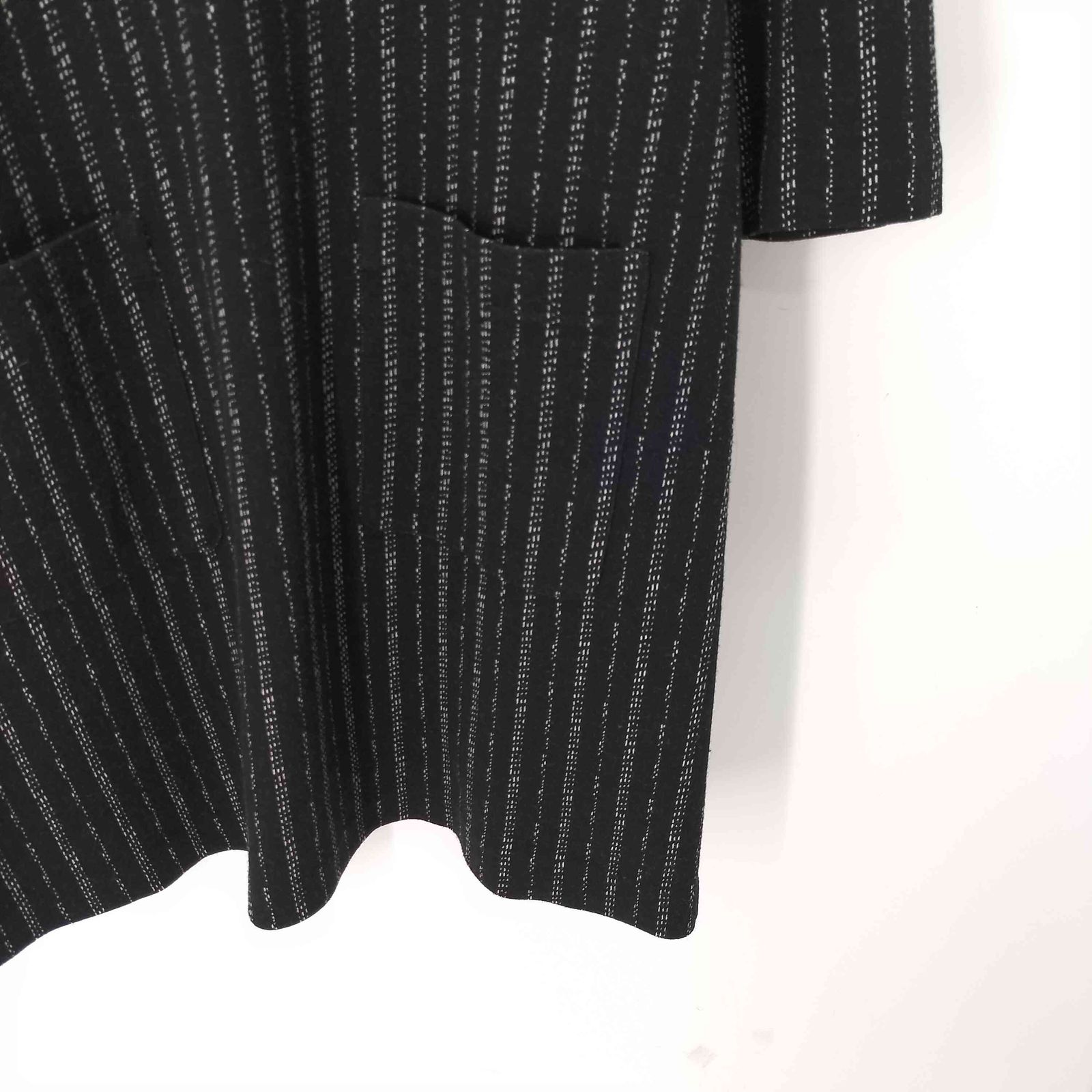 【ニギママ】MAX&Co. 　ロング丈長袖チュニック　ワンピース マックスアンドコー MAX&CO. ピンストライプ チュニック ワンピース