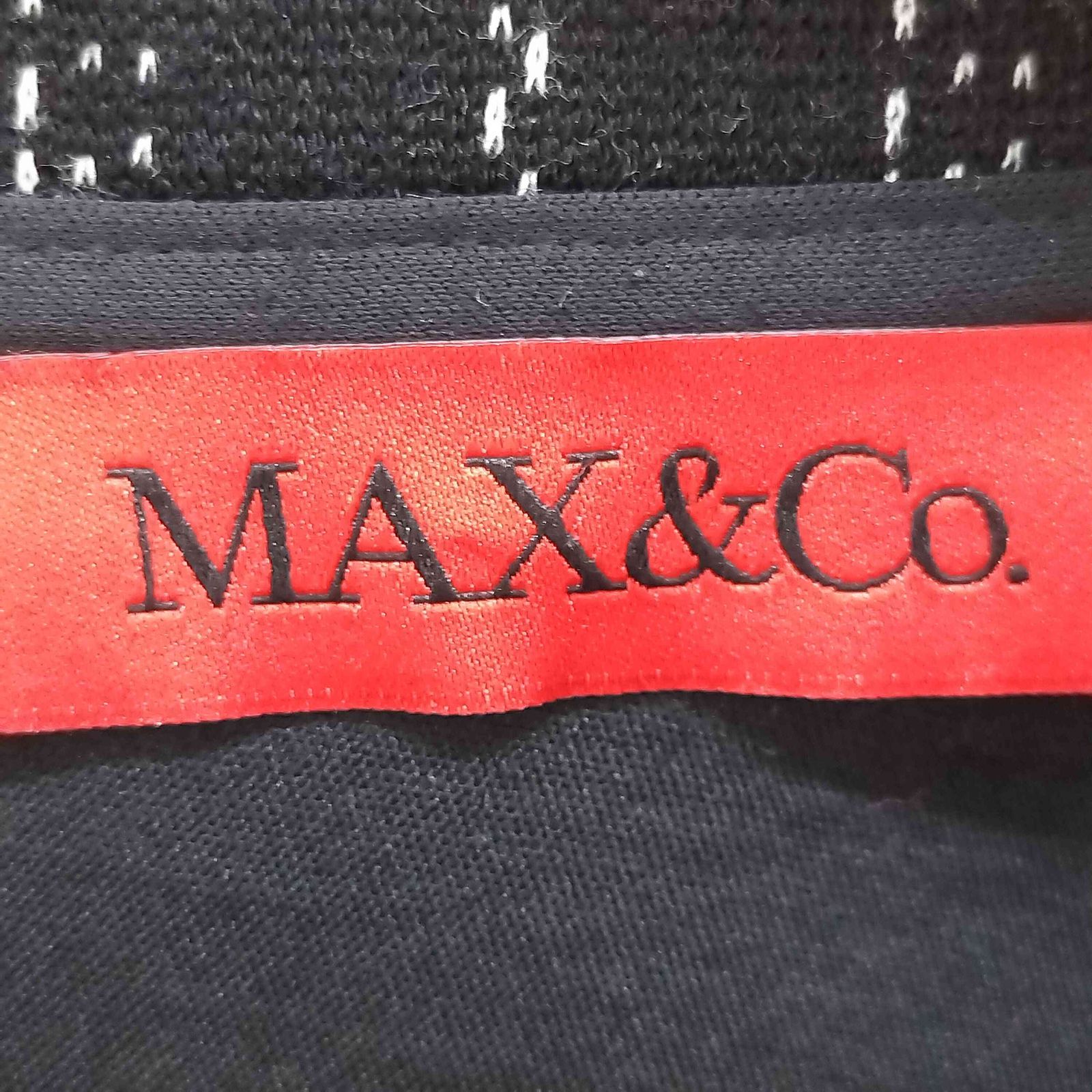 マックスアンドコー MAX&CO. ピンストライプ チュニック ワンピース