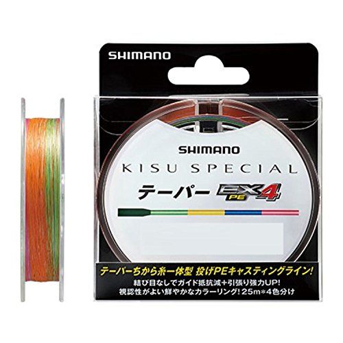 新品 シマノ(SHIMANO) ライン キススペシャル EX4 PE テーパー 263m 0.4号 PL-N71Q 釣り糸