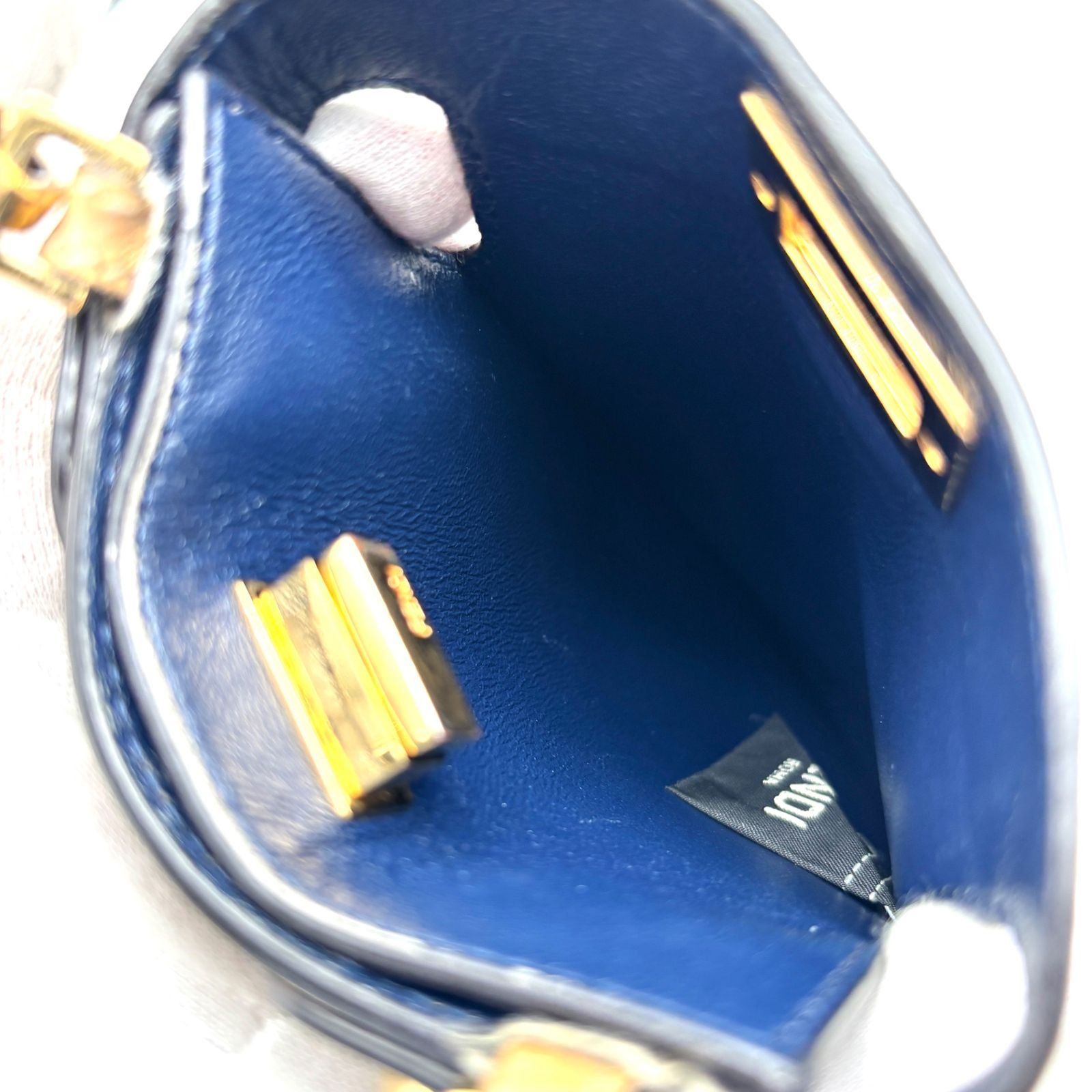 美品 FENDI フェンディ ピーカブー スマートフォンポーチ スマホポーチ 
