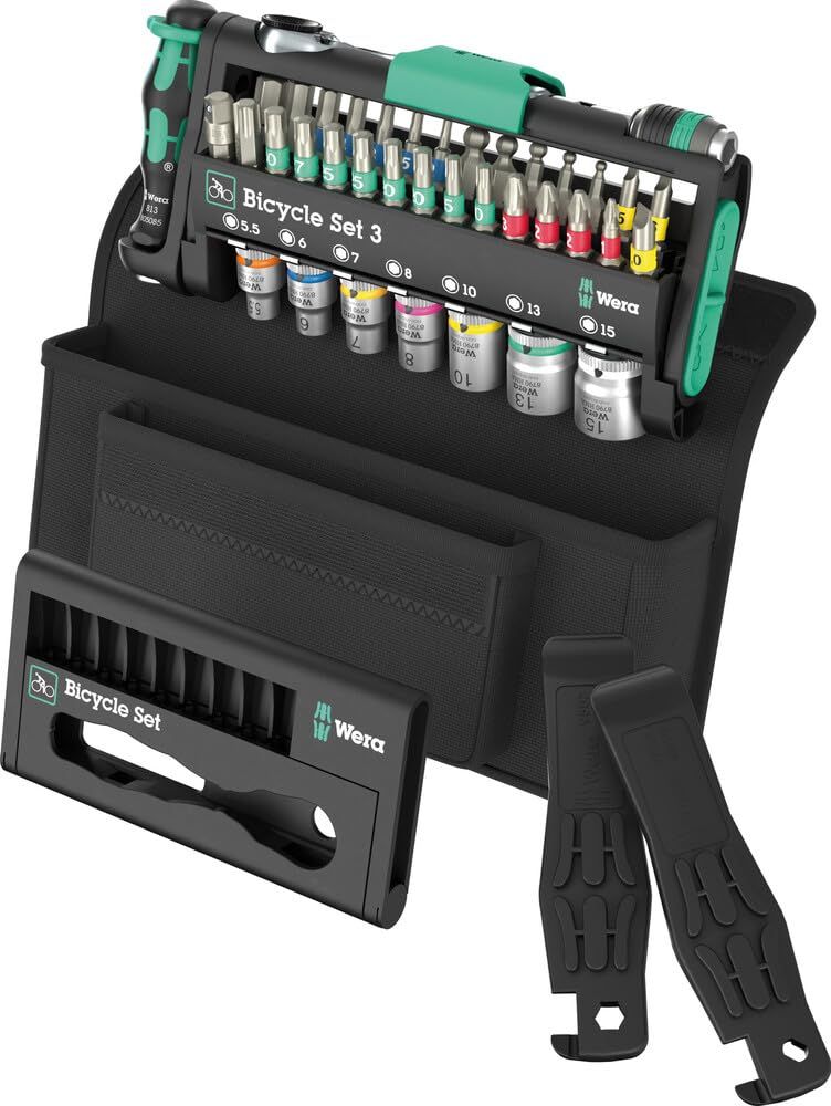 新品 WERA ヴェラ 41点組 Tool-Check ラチェットビットセット 携帯ツールセット 自転車・DIY・整備用 004187