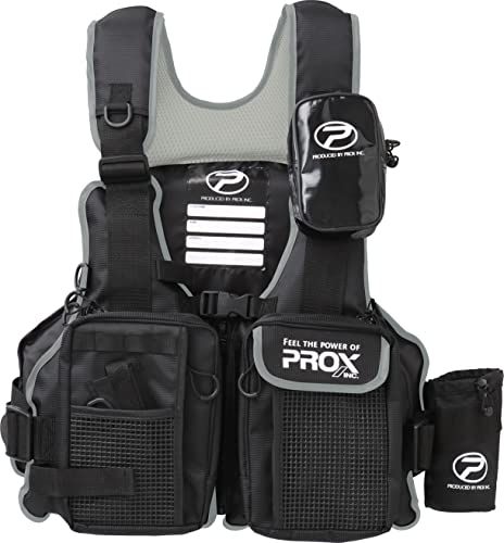 新品 プロックス フローティングゲームベスト 大人用 PX399KG グレイ 大人用フリー