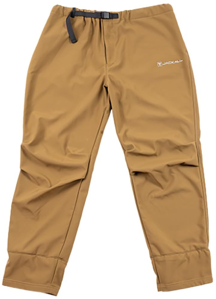 新品 ジャッカル(JACKALL) プロテクションパンツ (PROTECTION PANTS) カーキ Lサイズ PA-A001