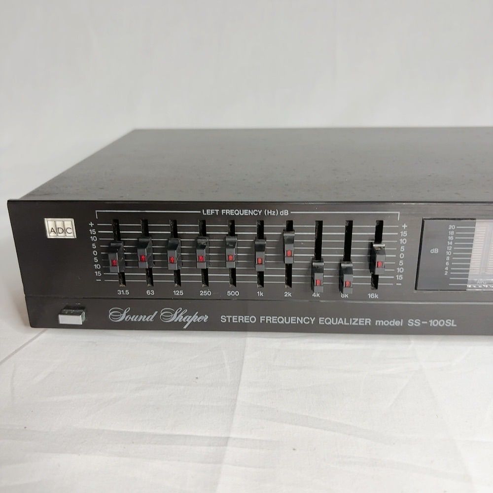 通電確認済み 1円～ ADC SS-100SL グラフィックイコライザー