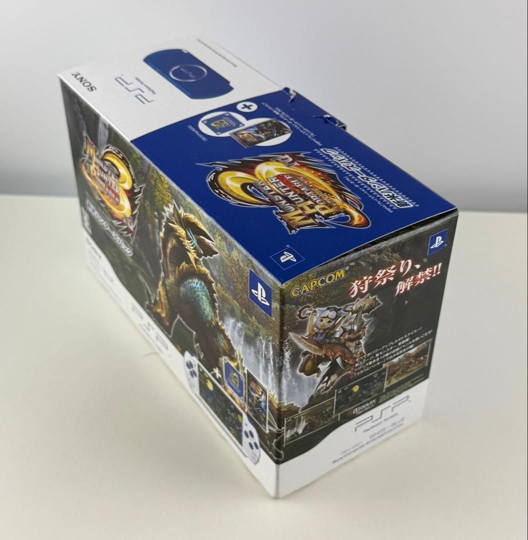 美品 PSP3000 モンスターハンター 3rd 新米ハンターズ パック 本体 
