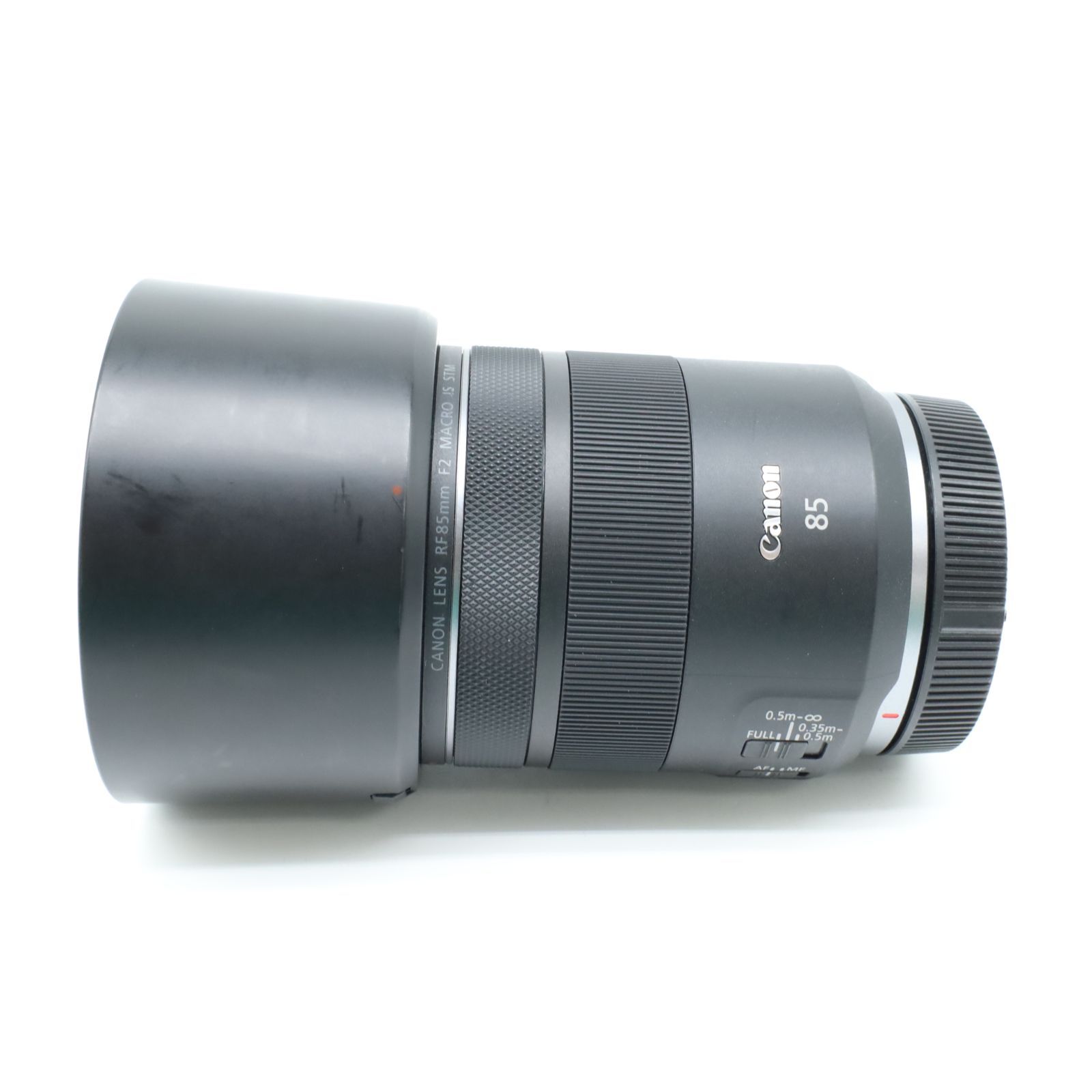フード、フィルター(非純正)付き!□極上品□ CANON RF85mm F2 フード、フィルター(非純正)付き!□極上品□ CANON RF85mm F2