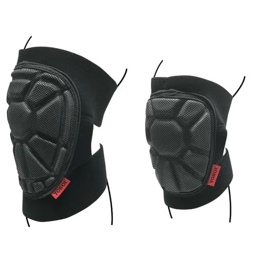 新品 YOROI NJ KNEE AIRLY 膝パッド 鎧 ヨロイ ブラック 膝プロテクター サポーター ニーガード YR073A (M-L)