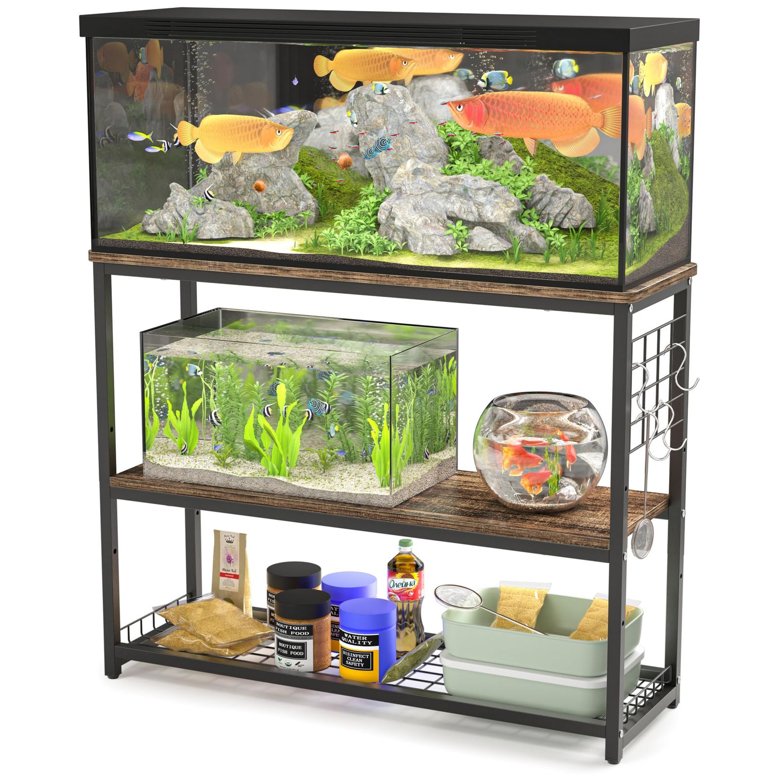 ☆新品☆DEWEL 水槽台 幅90cm 水槽棚 水槽スタンド 90cm水槽用 ☆新品☆DEWEL 水槽台 幅90cm 水槽棚 水槽スタンド 90cm水槽用