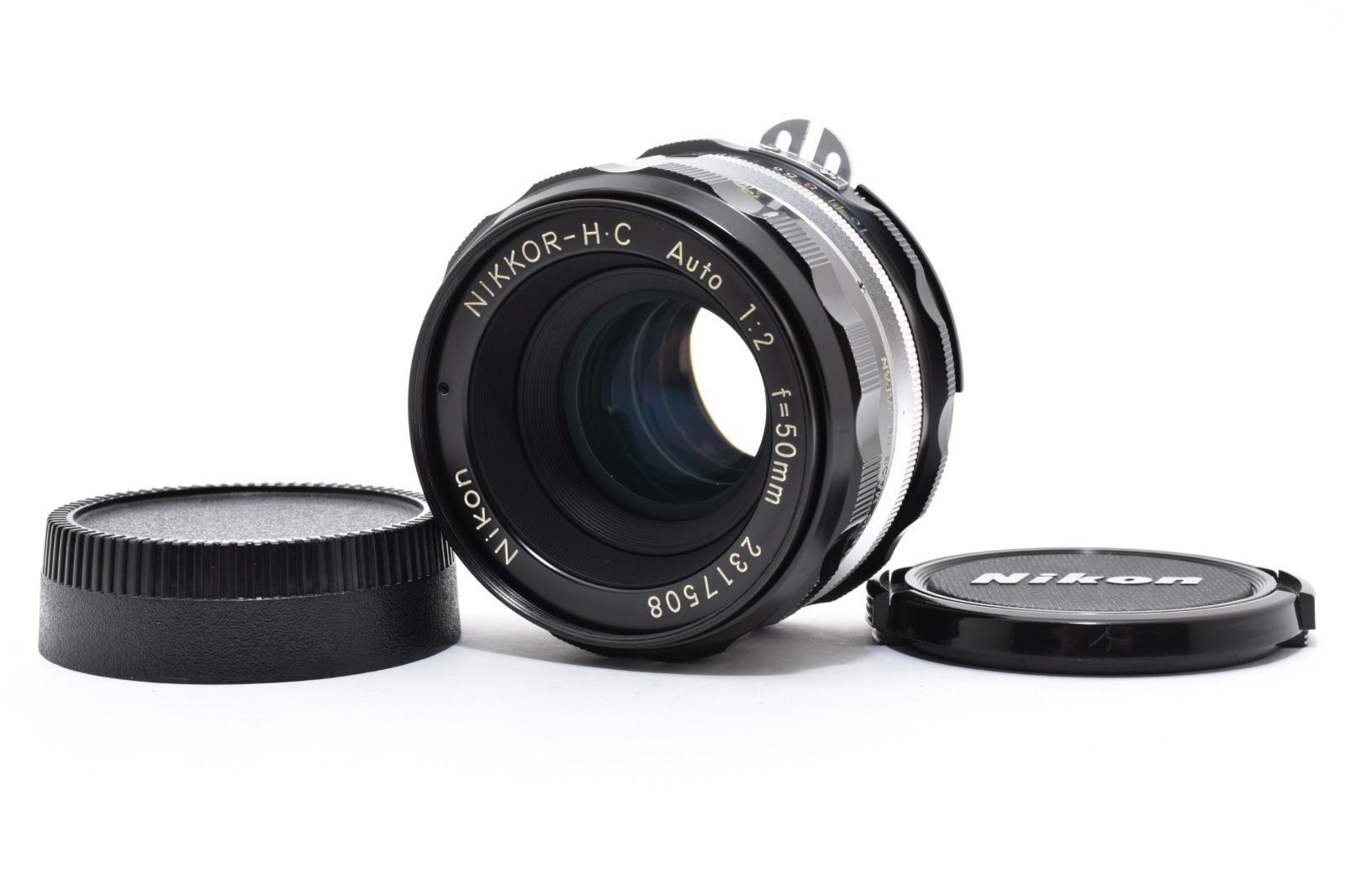 ☆美品☆ ニコン NIKON AUTO NIKKOR-H C 50MM F2 AI改 ブラック 単焦点 