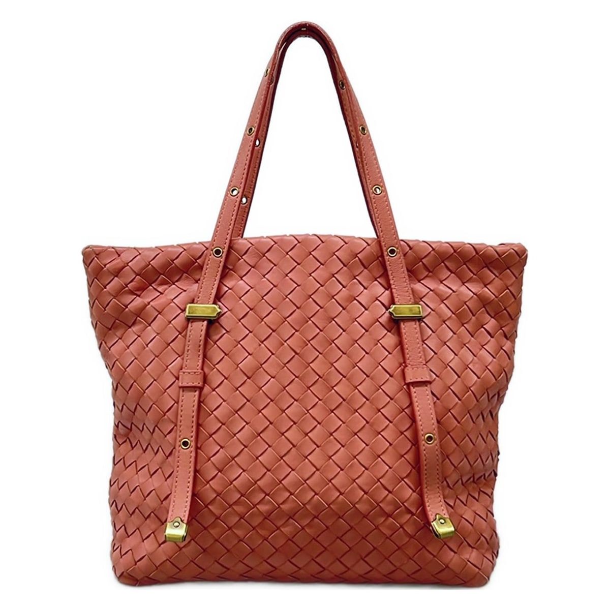 Bottega Veneta ピンク レザー ハンドバッグ ボッテガヴェネタ 