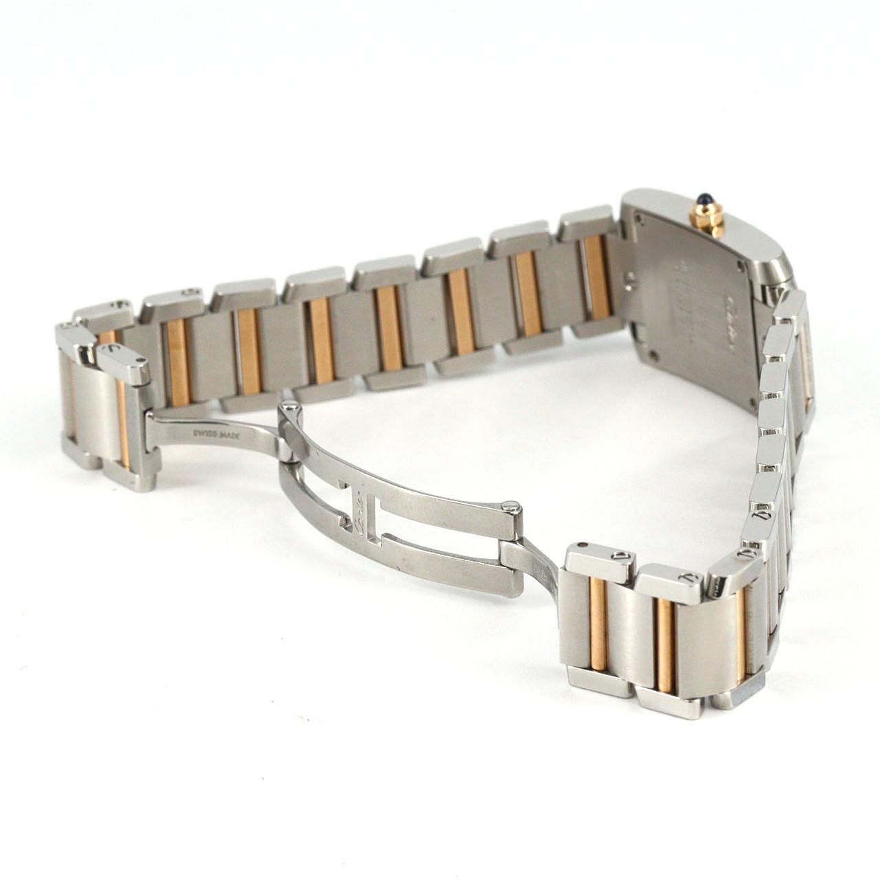 Cartier Tank Francaise SM PG Ssxpg Quartz コメ兵｜カルティエ タンクアングレーズSM PGコンビ W5310036  main image 3