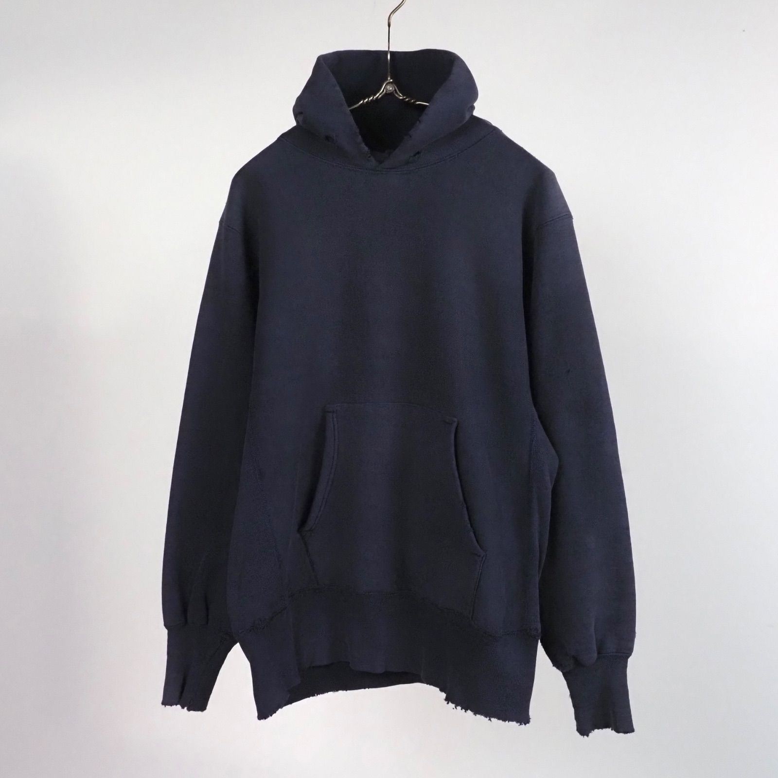 70's Champion Reverse Weave Hoodie M/Navy USA製 チャンピオン
