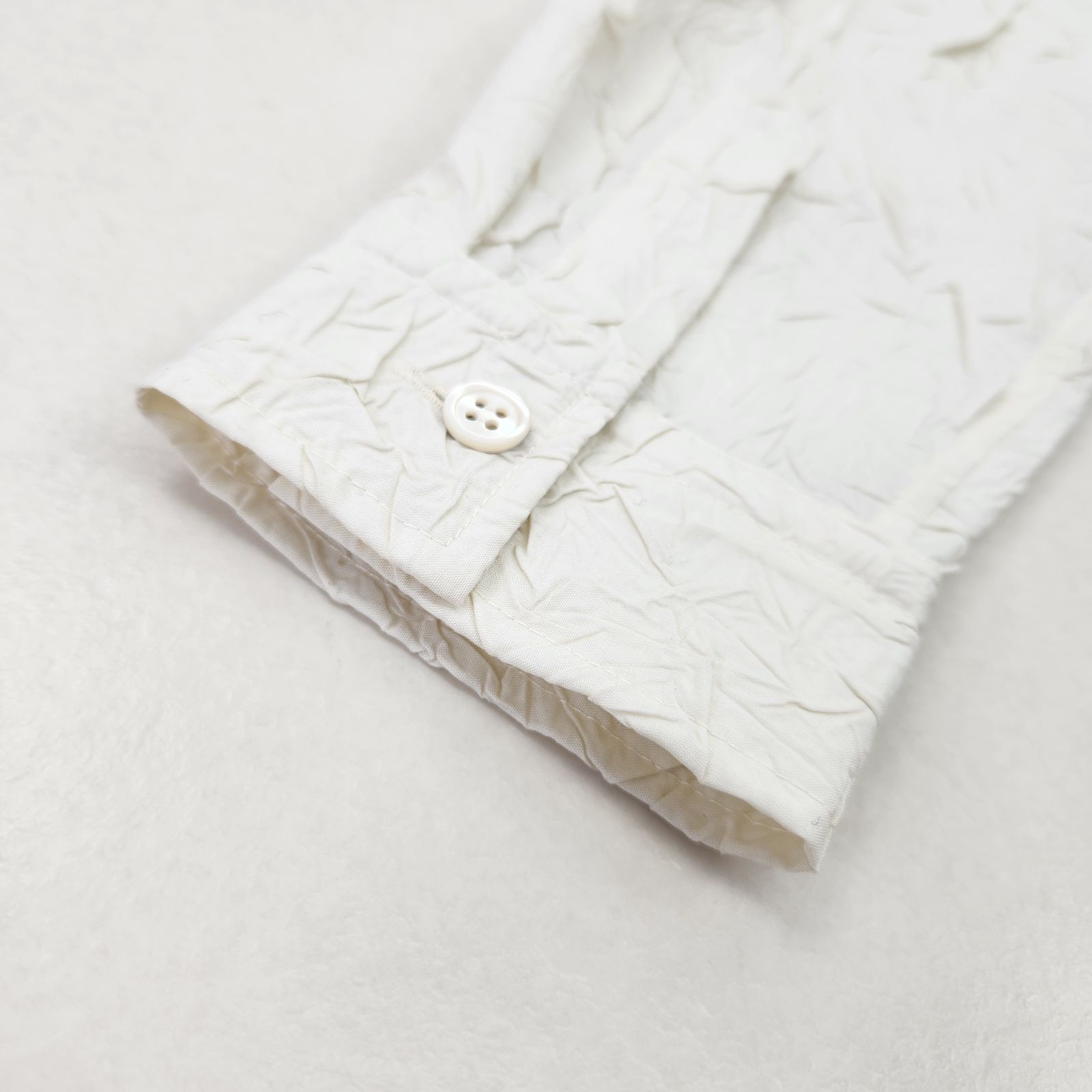 美品 ISSEY MIYAKE 長袖シャツ シワ加工 japanese brand イッセイ 