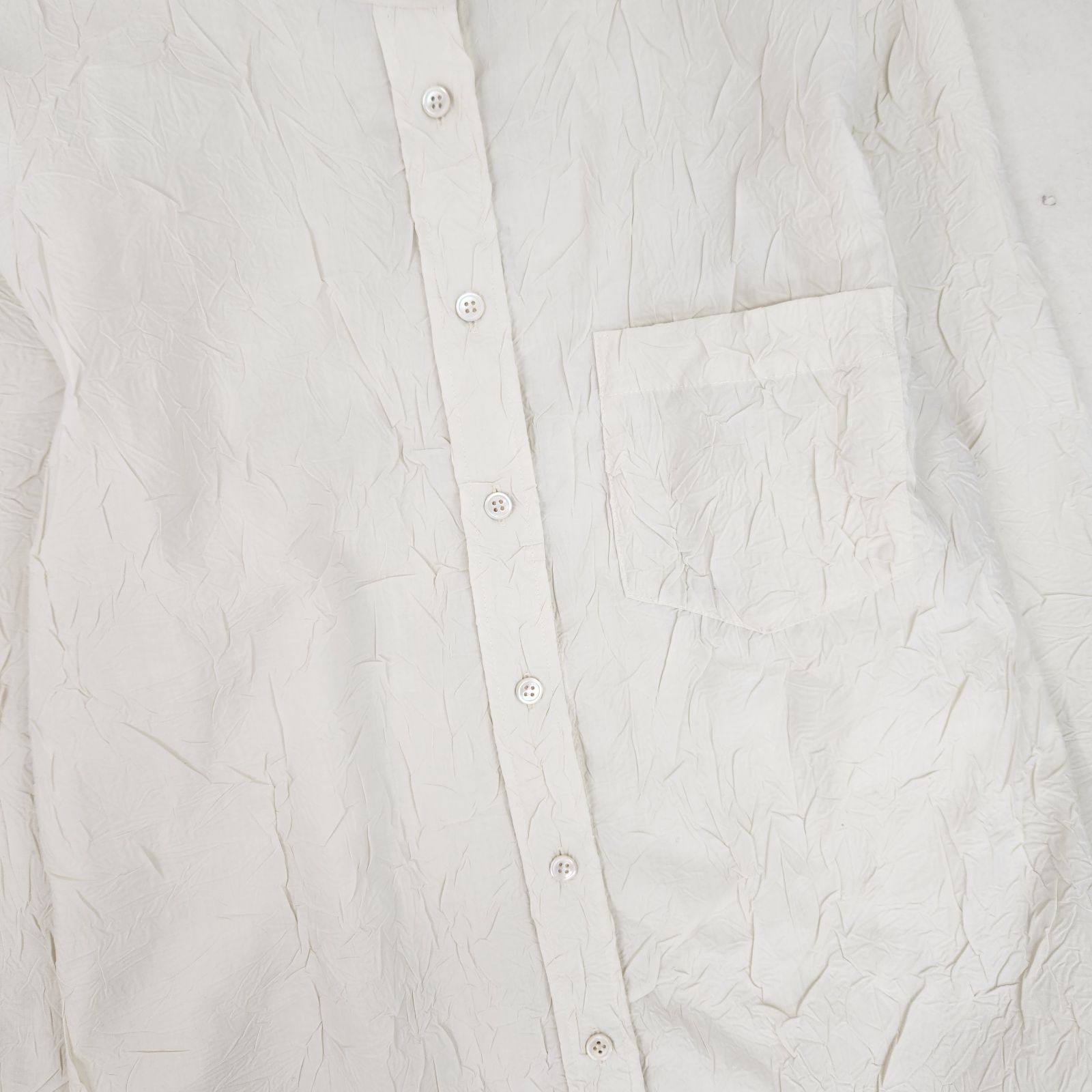 美品 ISSEY MIYAKE 長袖シャツ シワ加工 japanese brand イッセイ 