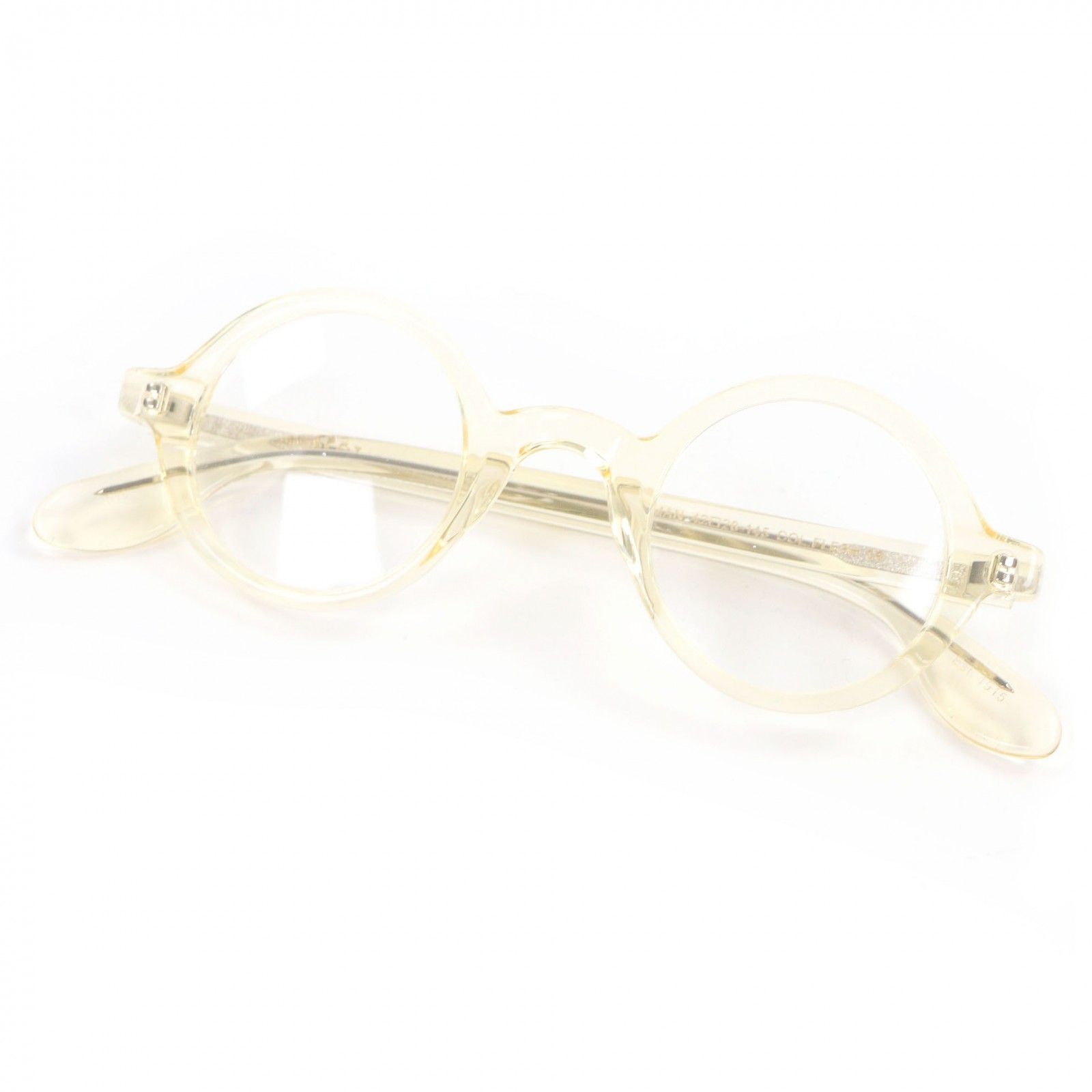 美品□MOSCOT モスコット ZOLMAN ラウンドフレーム メガネ 眼鏡 アイ