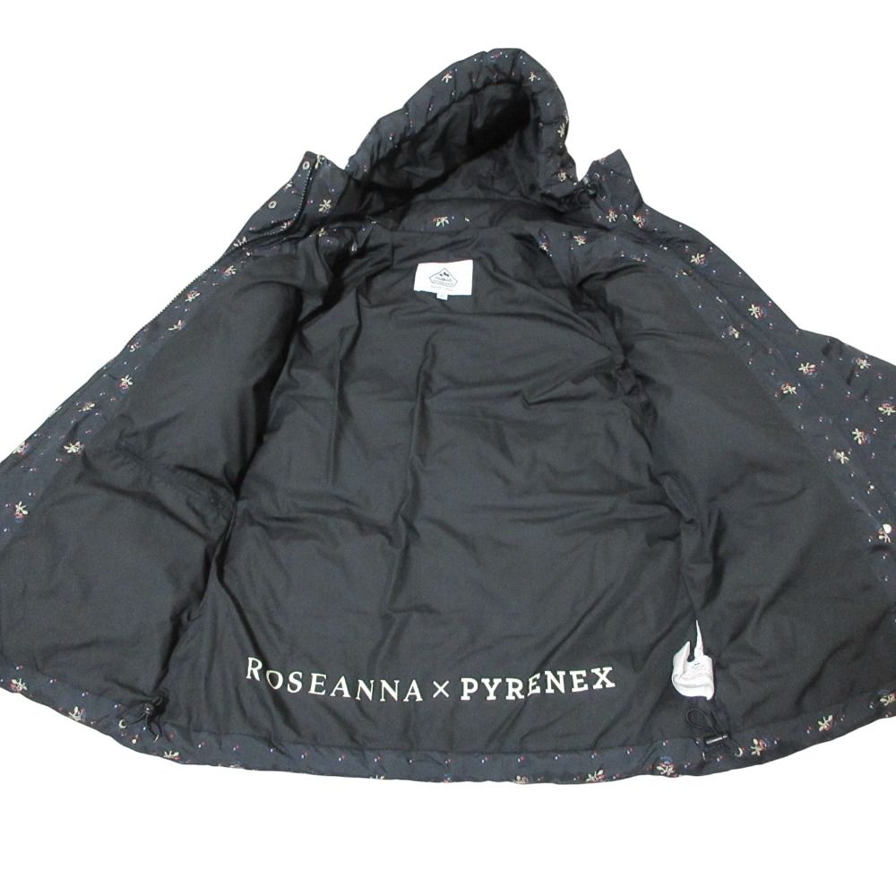 美品 Pyrenex ピレネックス Roseannaコラボ GETTY PRINT フラワー 