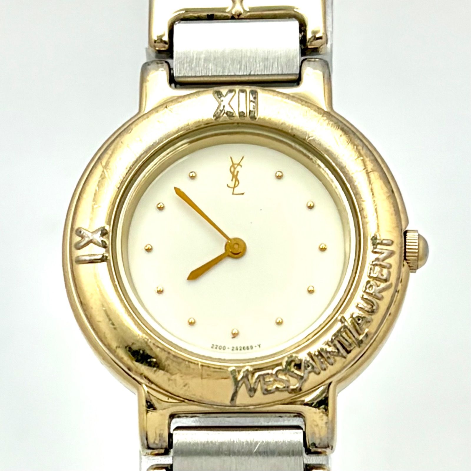 新品電池】Yves Saint Laurent イヴサンローラン YSL レディース 