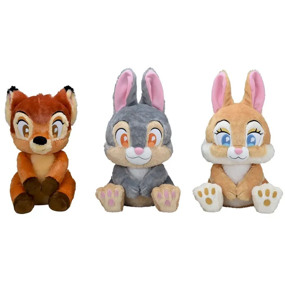 バンビ&とんすけ&ミス・バニー うるりぃみぃぬいぐるみ プライズ