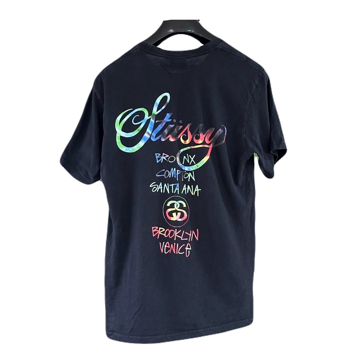 STUSSY WORLD TOUR Tシャツ ステューシー ワールドツアー タイダイロゴ 