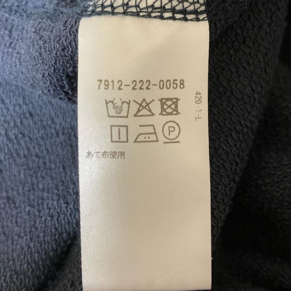良品 25SS BLAMINK ブラミンク コットンジップパーカー オーバーサイズ