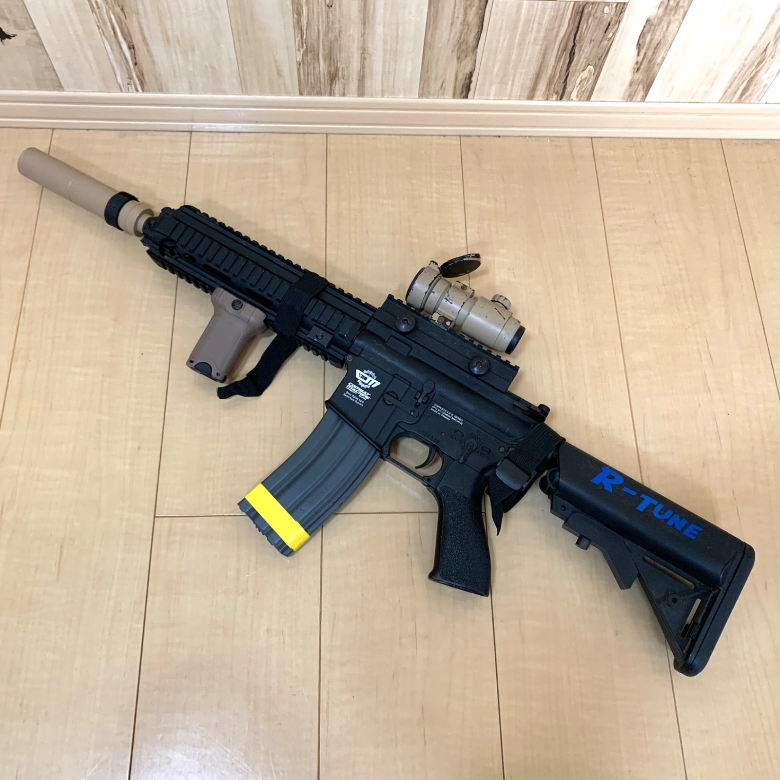 S&T M4 CQB-R スポーツライン 電動ガン カスタム多数（サプレッサー 