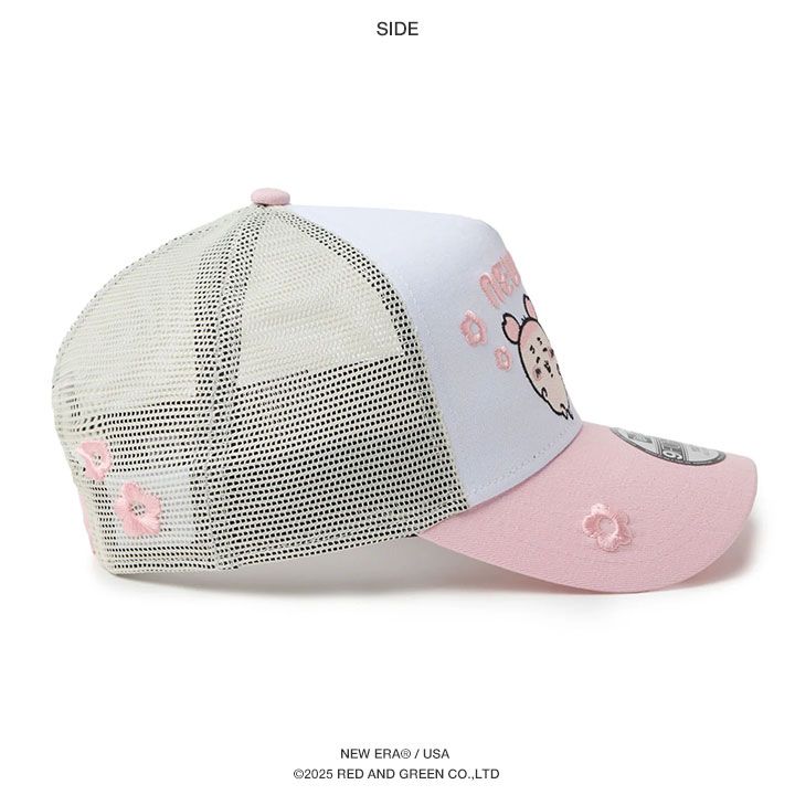 NEWERA × ちいかわ キャップ メッシュキャップ モモンガ 古本 古本屋