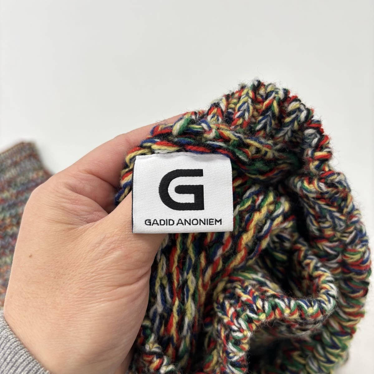 良品 GADID ANONIEM ガディッド アノニム DIDI MULTI カシミヤ