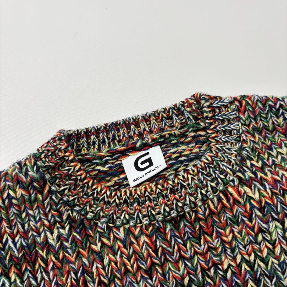 良品 GADID ANONIEM ガディッド アノニム DIDI MULTI カシミヤ