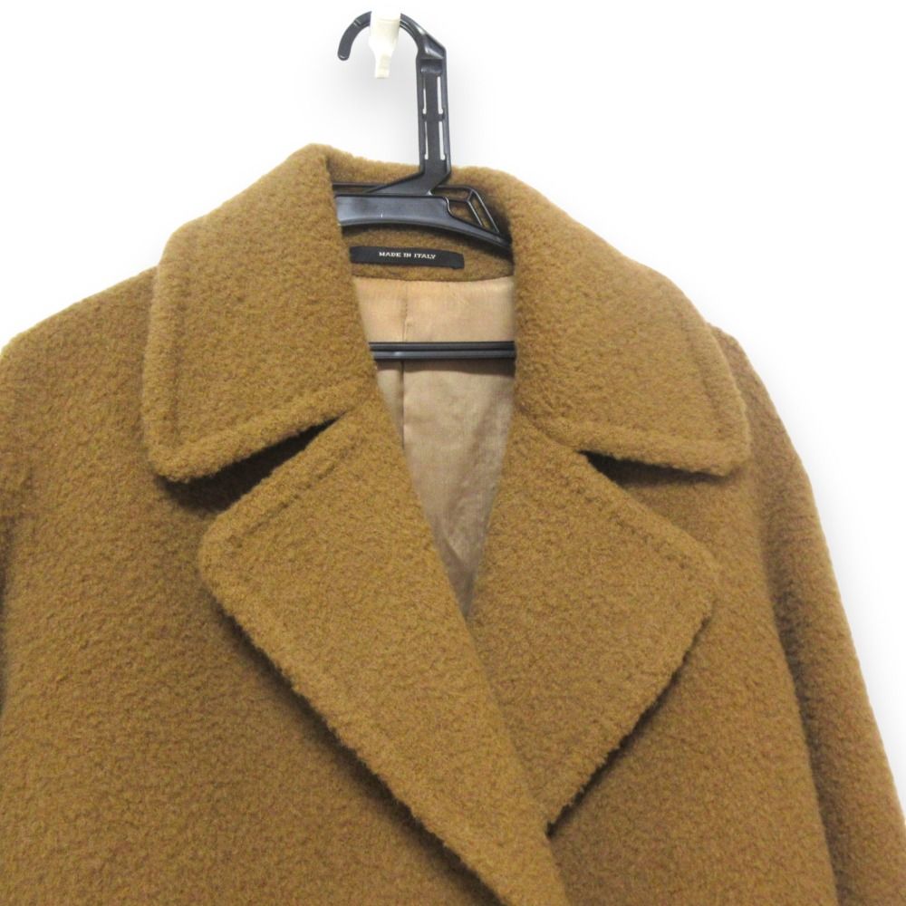 美品 TAGLIATORE タリアトーレ AGATHA ウールボア ロングコート