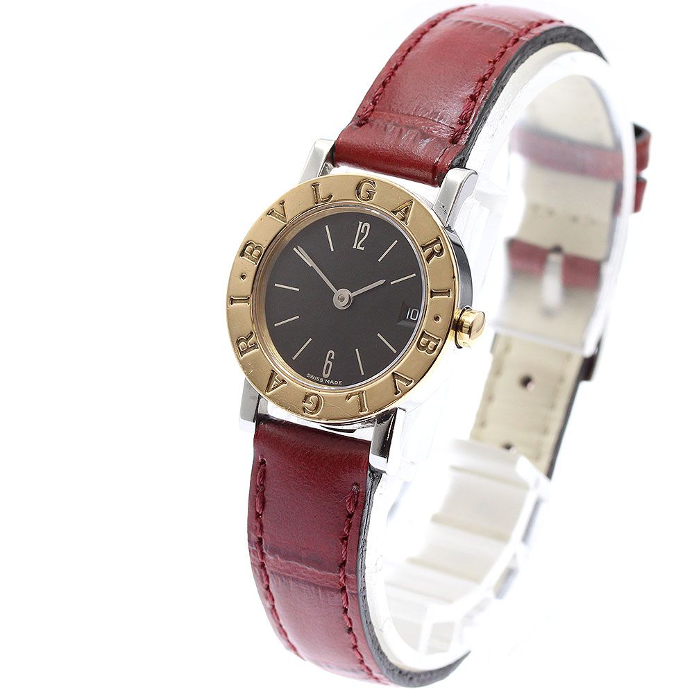 ブルガリ BVLGARI BB23SGLD ブルガリブルガリ K18YGベゼル クォーツ レディース _888854【ev10】 ブルガリ BVLGARI BB23SGLD ブルガリブルガリ K18YGベゼル クォーツ