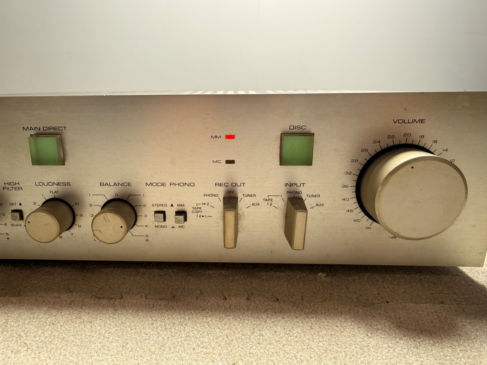 YAMAHA ヤマハ プリメインアンプ A-6 - A-6a オーディオ機器 動作確認