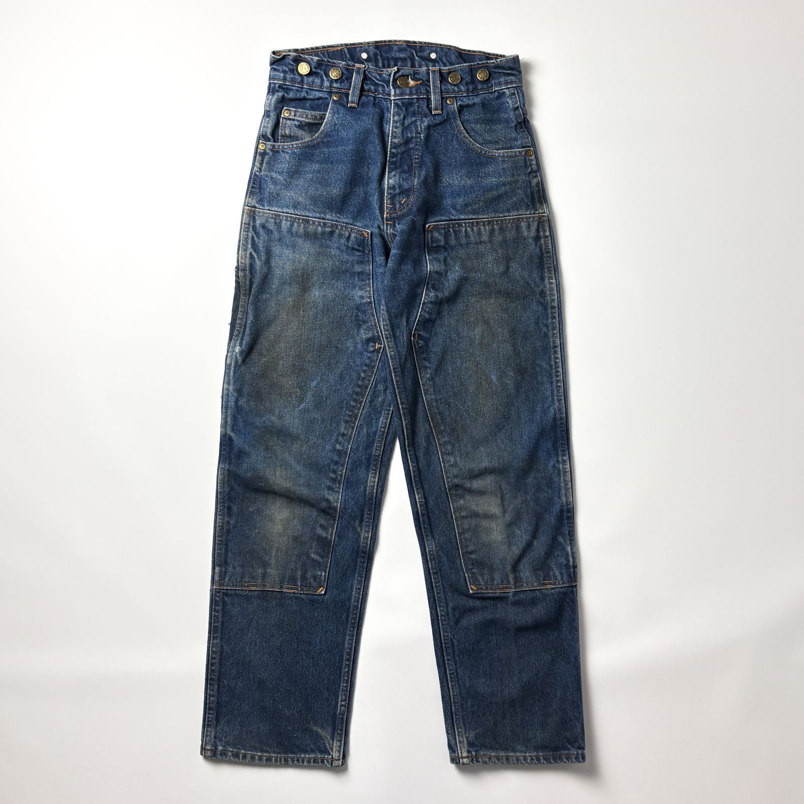 ダブルニー デニム ペインターパンツ W29 L32 インディゴ ワークパンツ