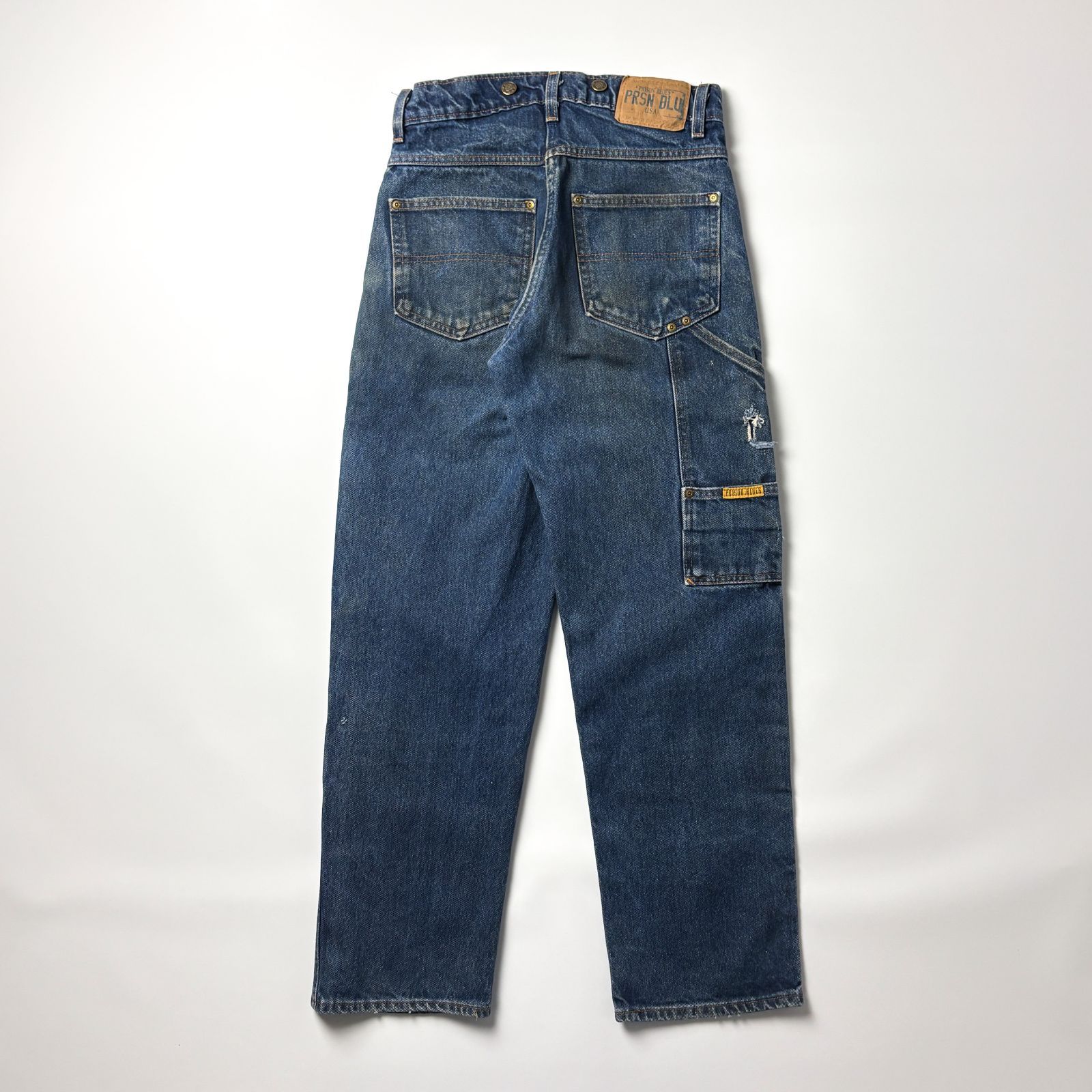 ダブルニー デニム ペインターパンツ W29 L32 インディゴ ワークパンツ