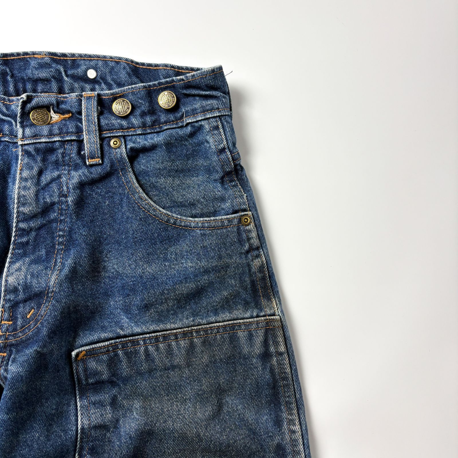 ダブルニー デニム ペインターパンツ W29 L32 インディゴ ワークパンツ 