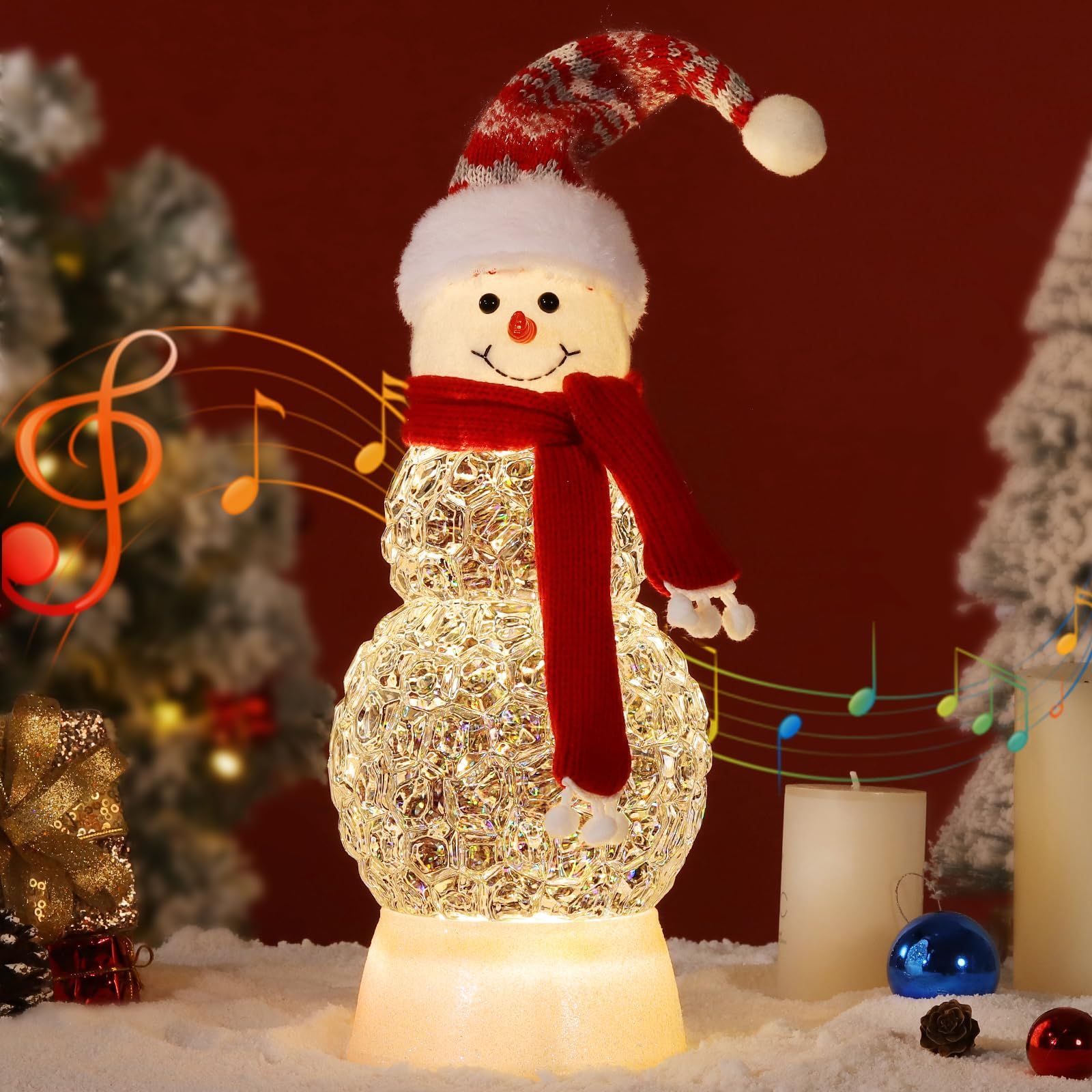 新着商品】自動タイマー機能付き 8曲クリスマスソング自動ループ 