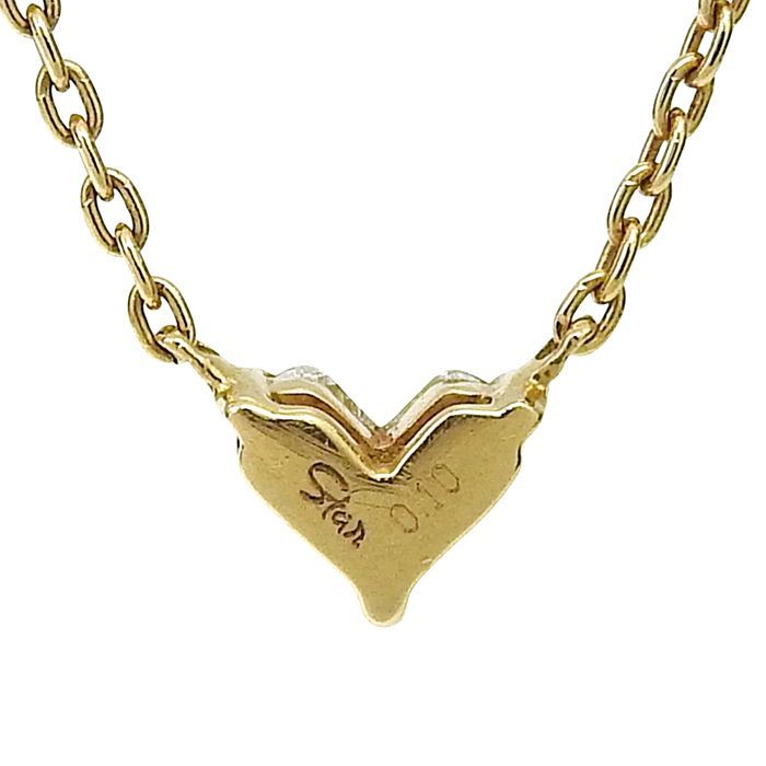 STAR JEWERLY スタージュエリー ハート モチーフ ダイヤ ネックレス
